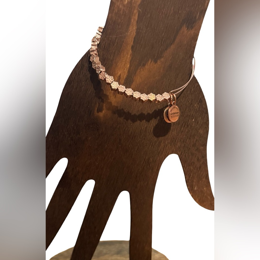 Alex and Ani Copper Snowflake Bracelet